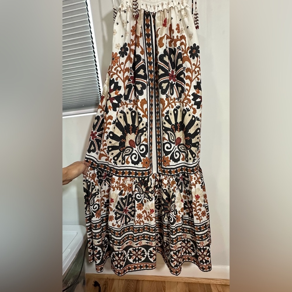 FARM Rio Multicolor Patterned Midi Dress - Picture 7 of 11